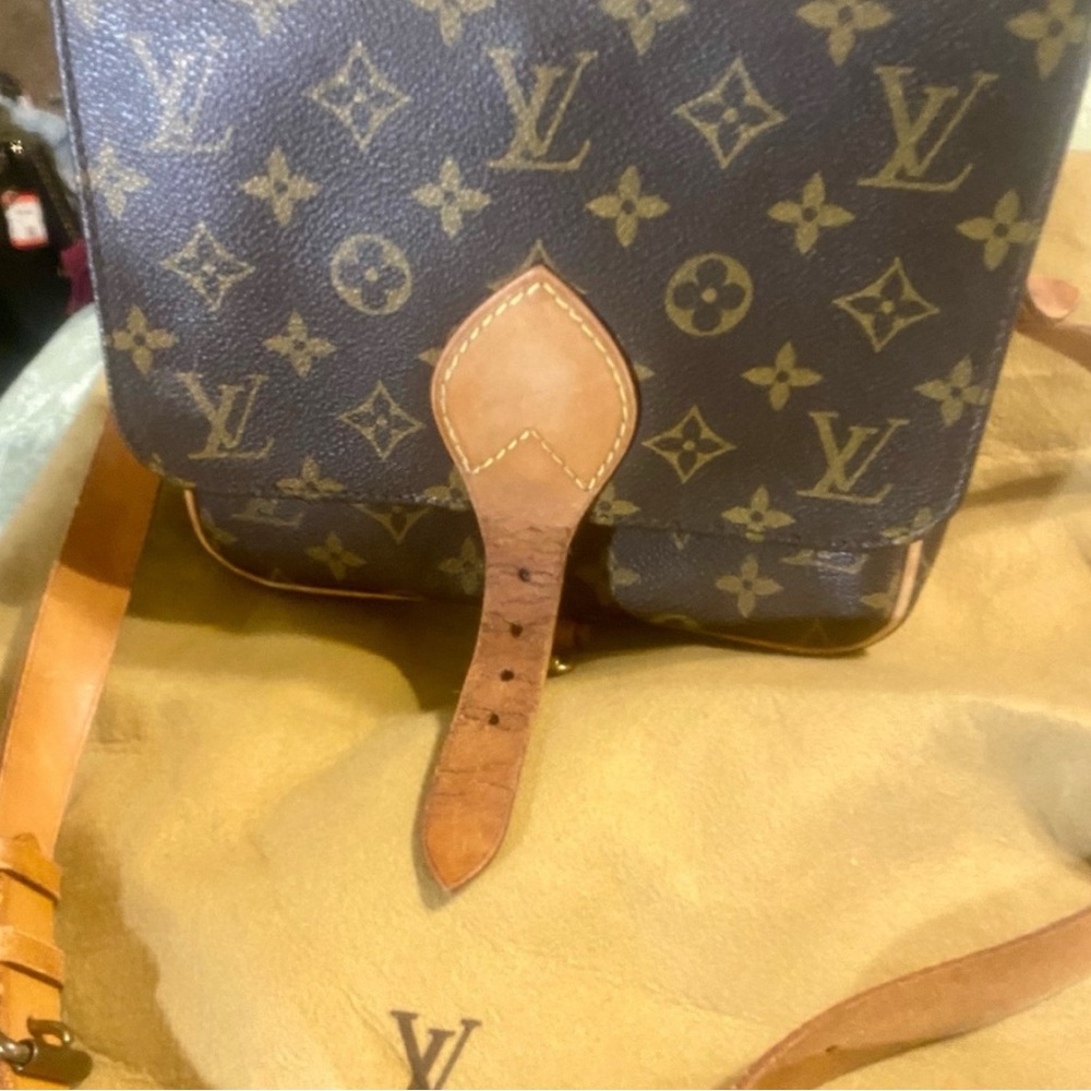 Louis Vuitton Dark Brown Monogram Messenger Bag - Picture 6 of 9